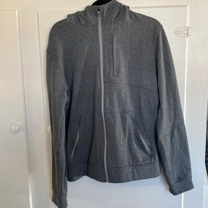 Lululemon city sweat full-zip hoodie sweatshirt with front zip pocket size L